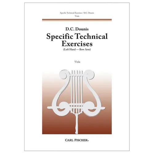 Specific technical Exercises (left hand - bow arm) for viola