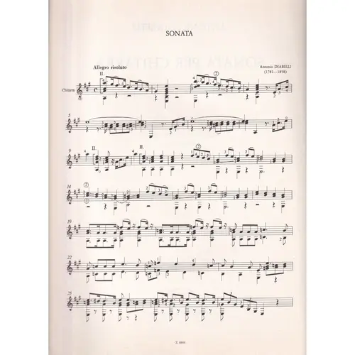 Sonata Per Chitarra