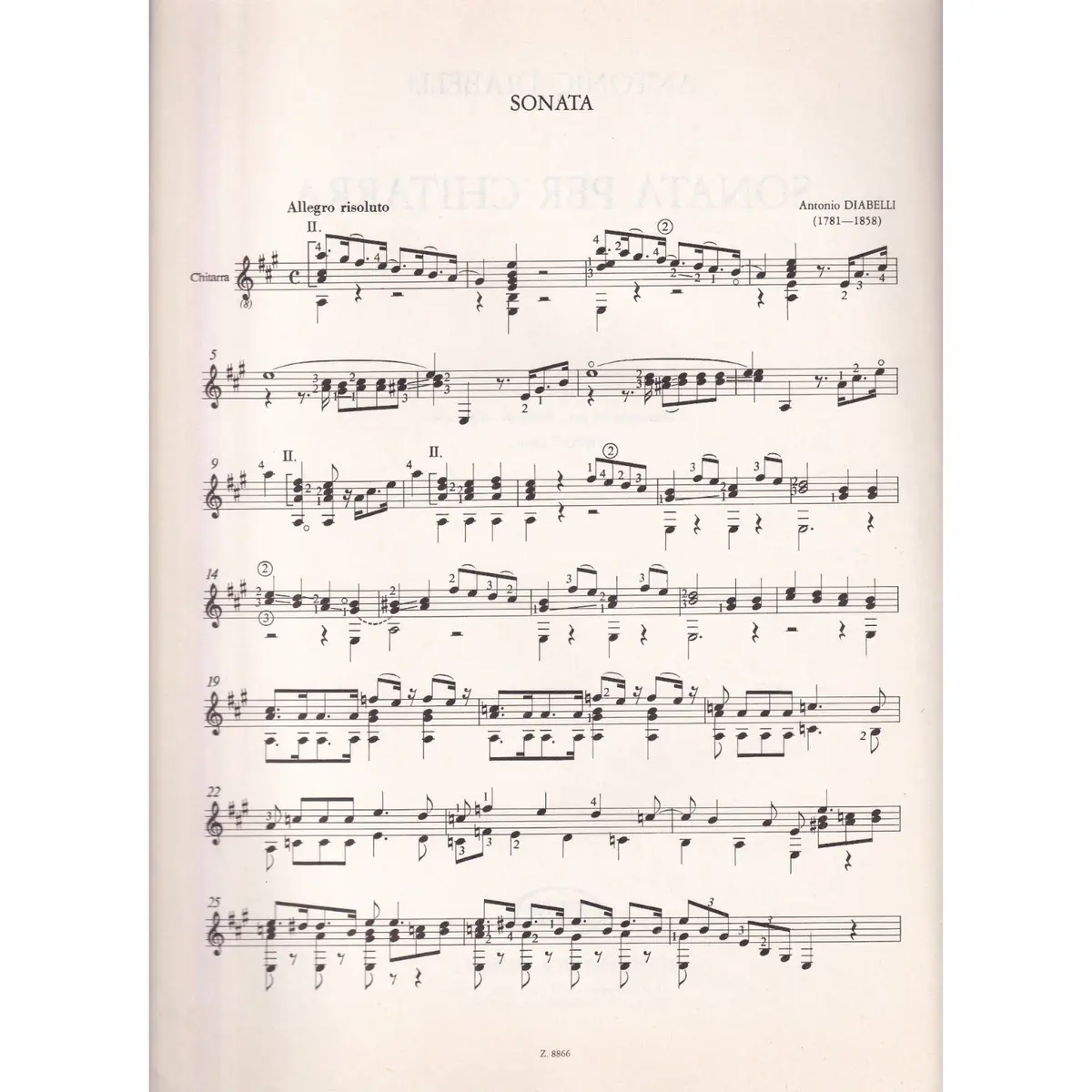 Sonata Per Chitarra