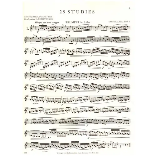 28 Studies For Trumpet - Vol.1