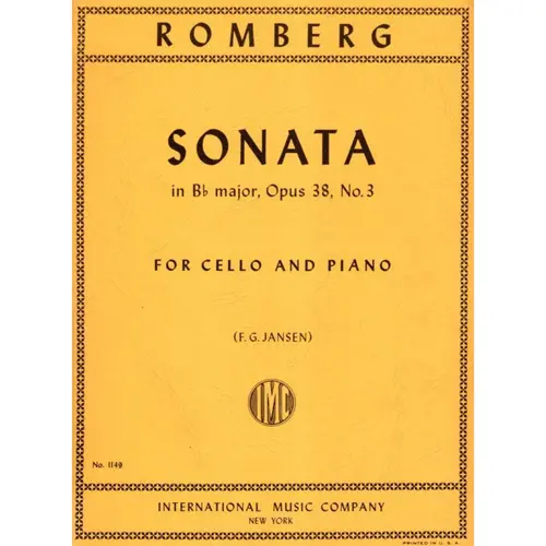 Sonata In B Flat Maj. - Op.38 N.3