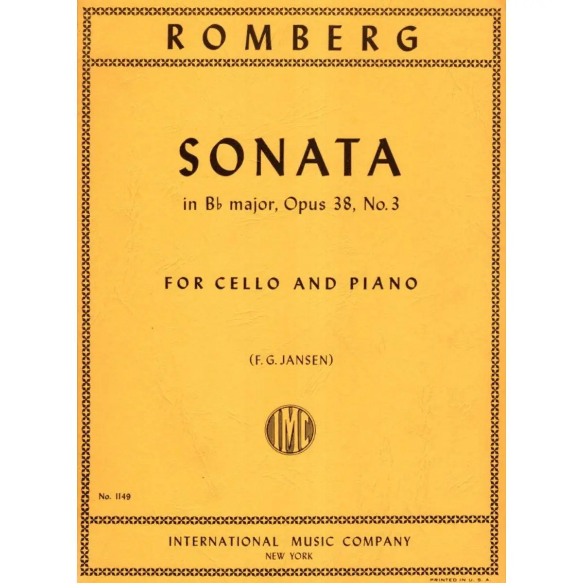 Sonata In B Flat Maj. - Op.38 N.3