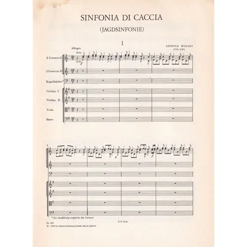 Sinfonia Di Caccia
