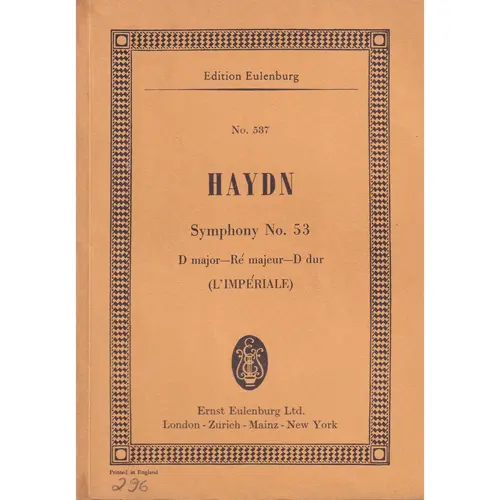 Symphony N.53   D Major