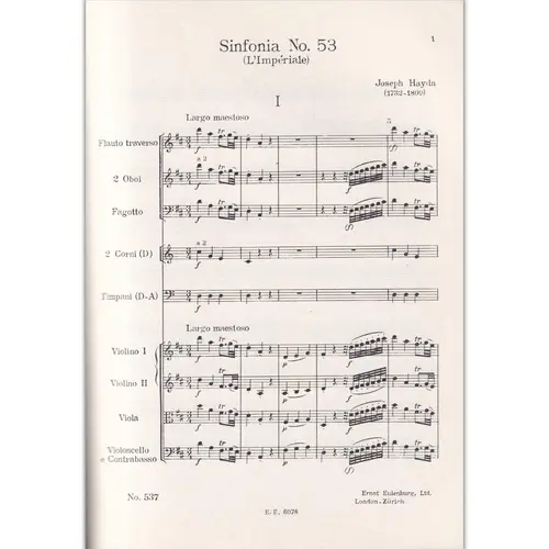 Symphony N.70  D Major