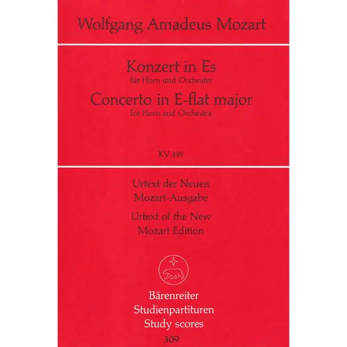 Konzert In Es Fur Horn-Kv 495