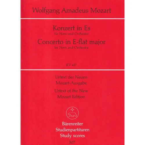 Konzert In Es Fur Horn-Kv 417