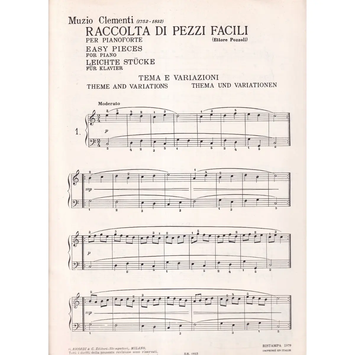 Il Mio Primo Clementi (Pozzoli)