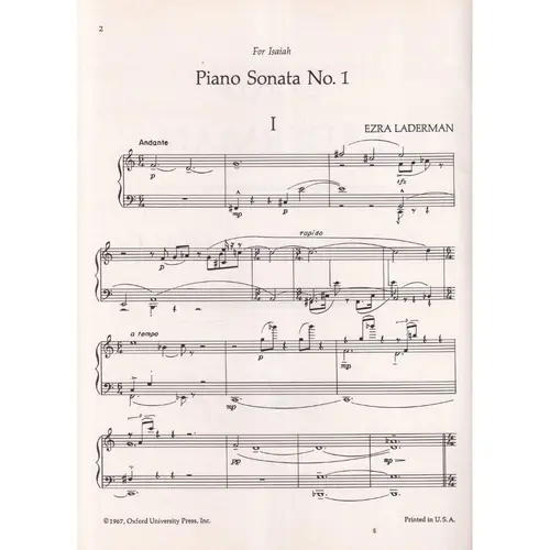 Piano Sonata N.1