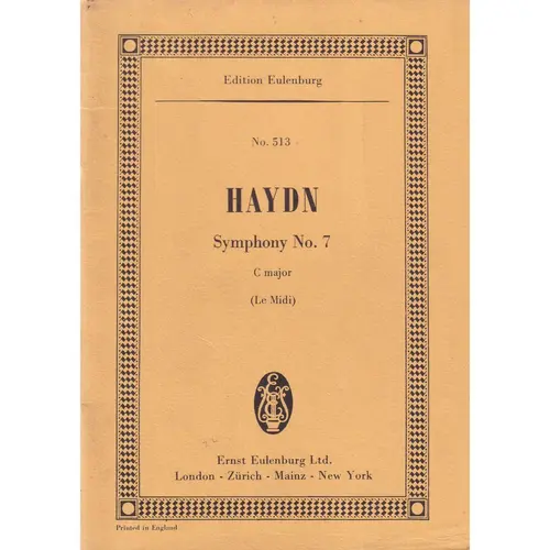 Symphony N.7 C Major