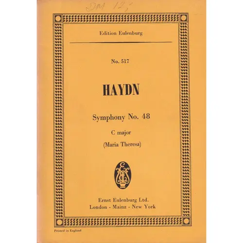 Symphony N.48 C Major   (Maria Theresa)