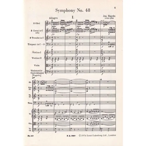 Symphony N.48 C Major   (Maria Theresa)
