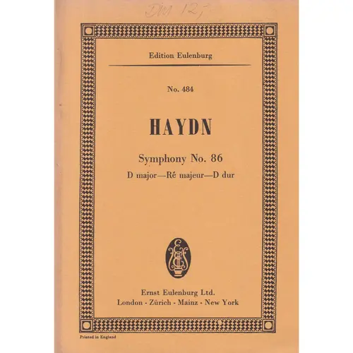 Symphony N.86-D Maj.