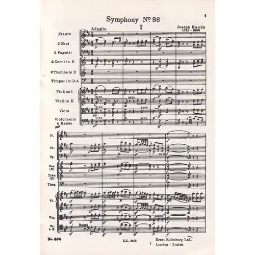 Symphony N.86-D Maj.