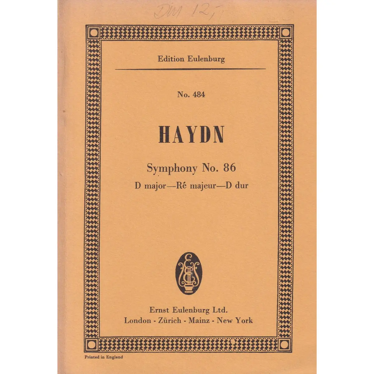 Symphony N.86-D Maj.