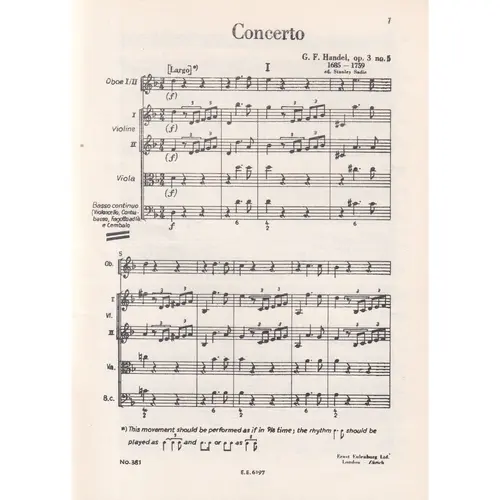 Concerto Grosso D Min -Op.3 N.5