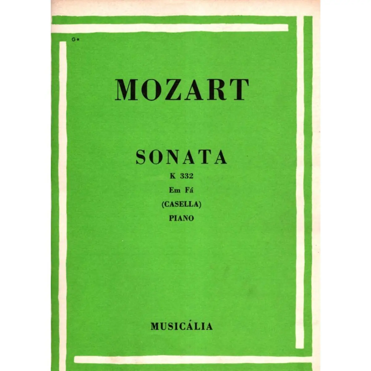 Sonata Kv 332  - Fa Mag.-