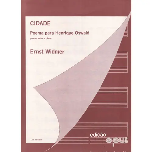 Cidade - Poema para Henrique Oswald para canto e piano