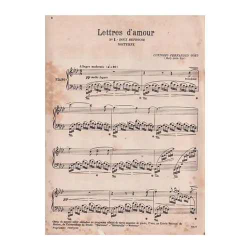 Lettres D1Amour  (Edição Antiga)