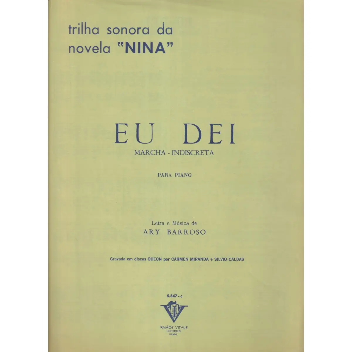 Eu Dei  (Marcha)