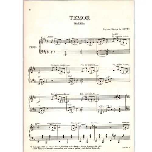 Temor - Balada  (Edição Antiga)