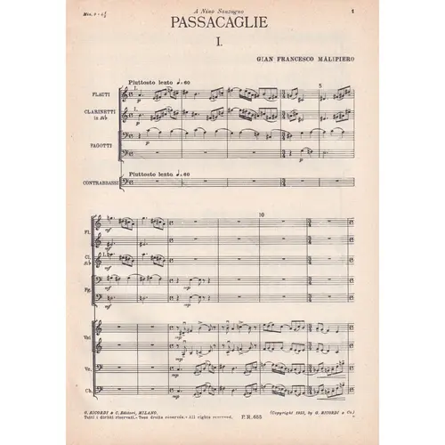 Passacaglie