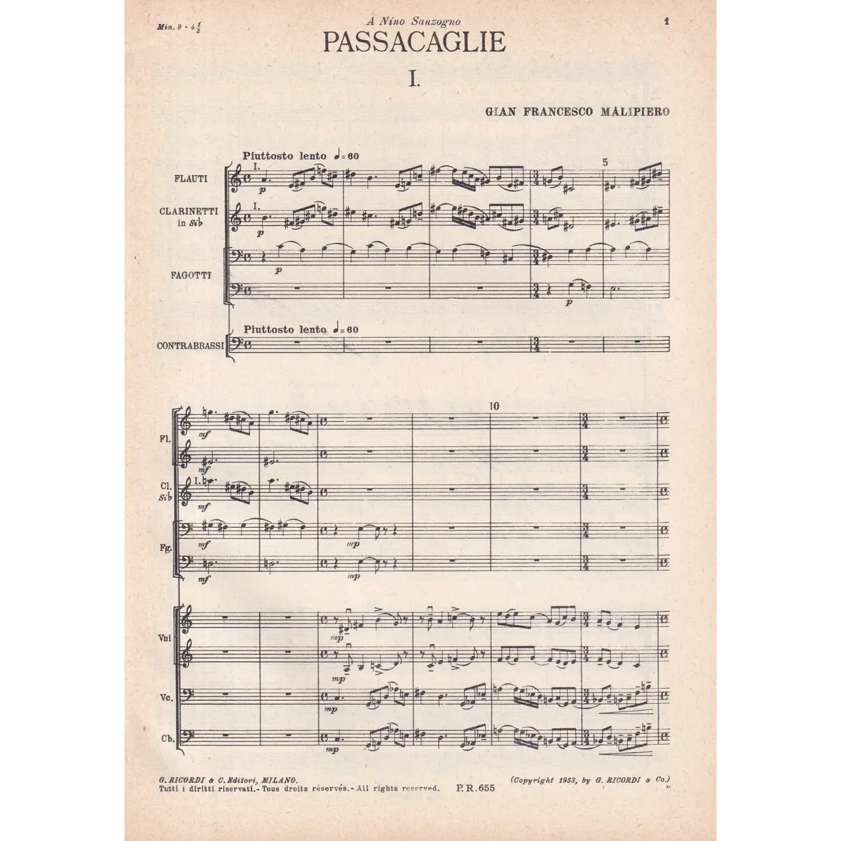 Passacaglie