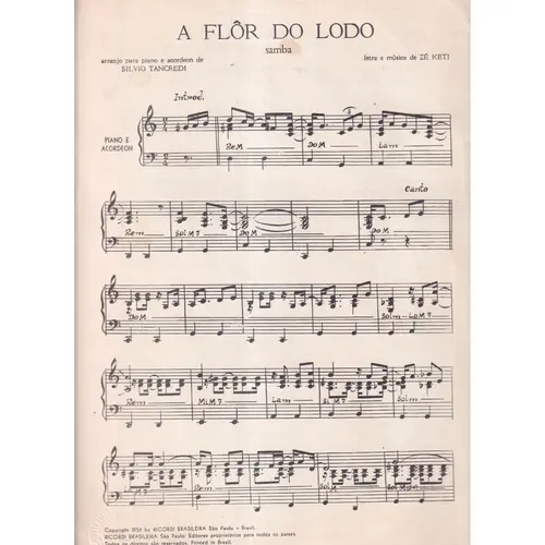 A Flor Do Lodo   (Samba)
