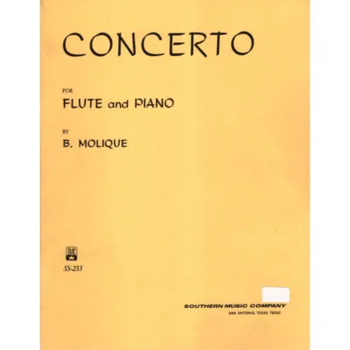Concerto In D Minor For Flute And Piano
