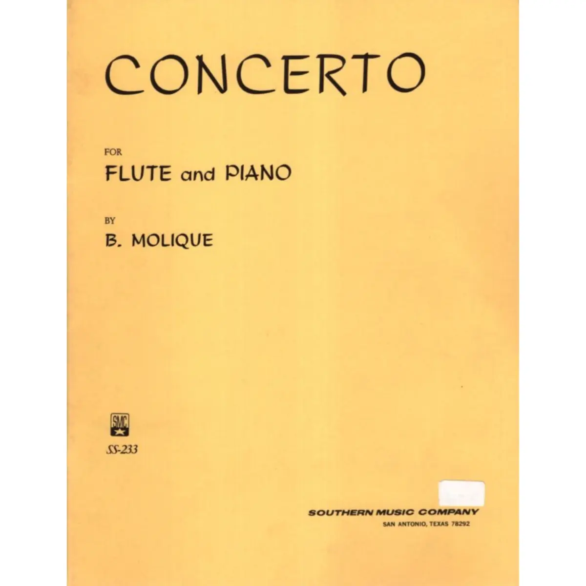 Concerto In D Minor For Flute And Piano
