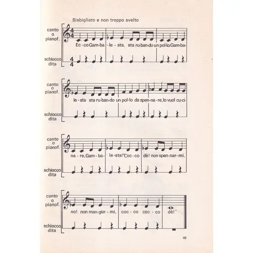 Saltarello - Giochi Musicali per la Scuola Elementare