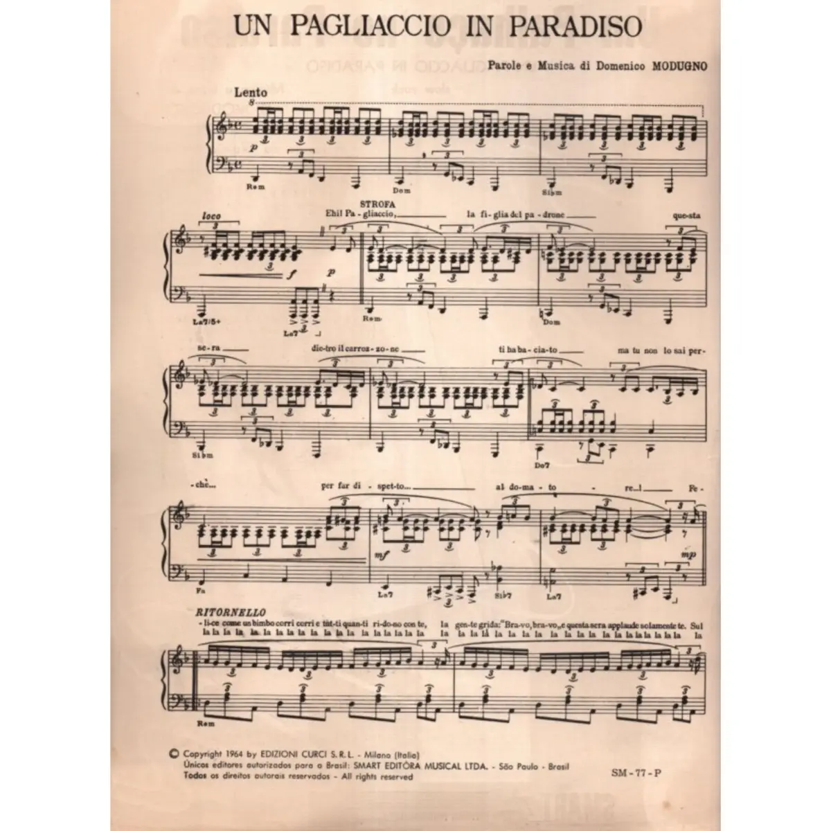 Um Palhaço No Paraíso  - Slow Rock  (Edição Antiga)