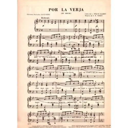 Por La Verja  - Fox Trot  (Edição Antiga)