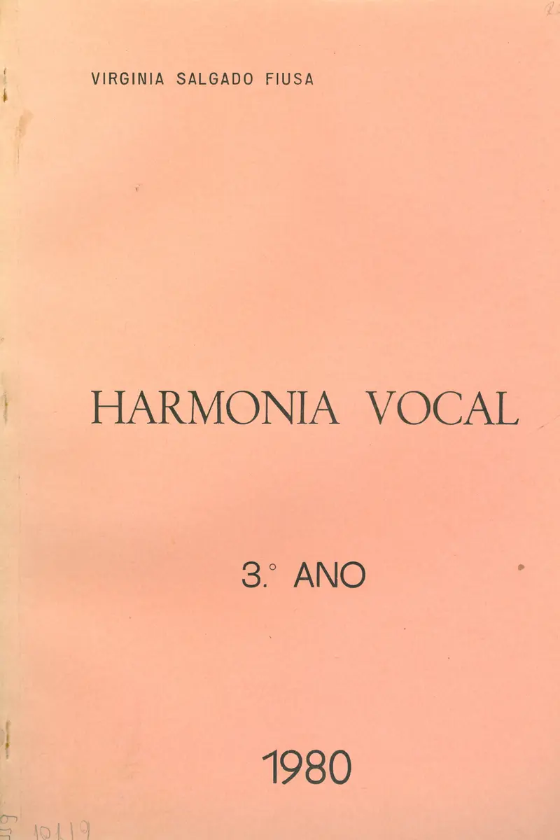 Harmonia Vocal - kit com 3 volumes ( 1º 2º e 3º ano)