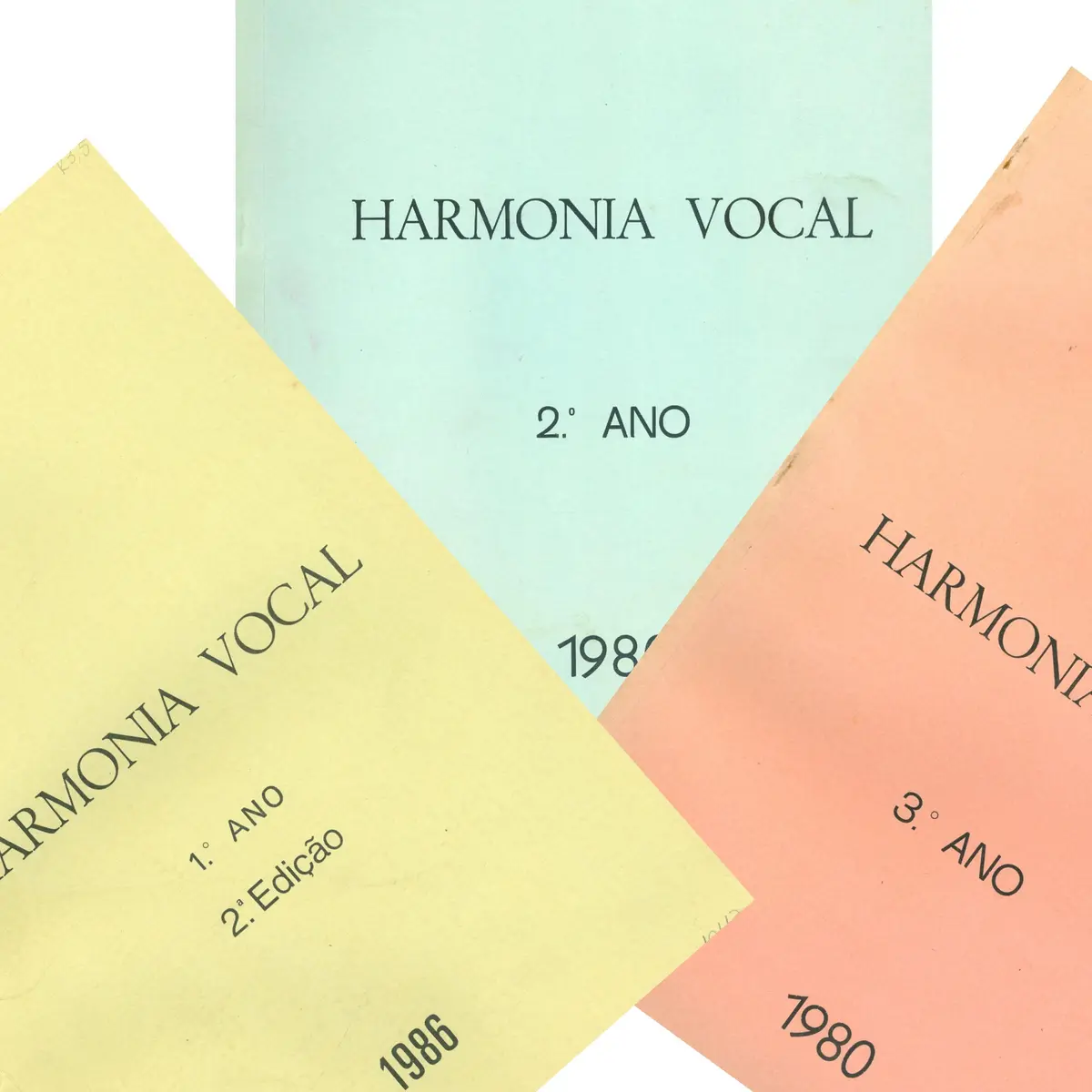 Harmonia Vocal - kit com 3 volumes ( 1º 2º e 3º ano)