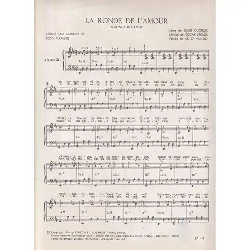 A Ronda Do Amor  - La Ronde De L´Amour