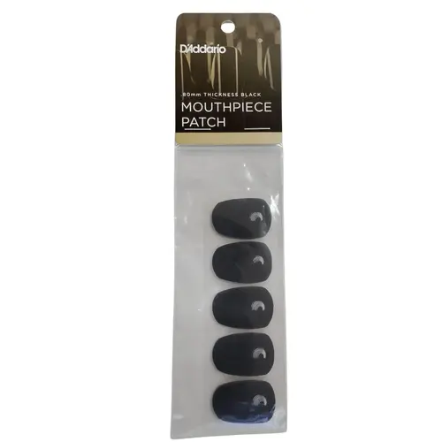 Protetor adesivo para boquilhas D’Addario Reserve RMP01B Preto 0.80MM (5 Unidades)