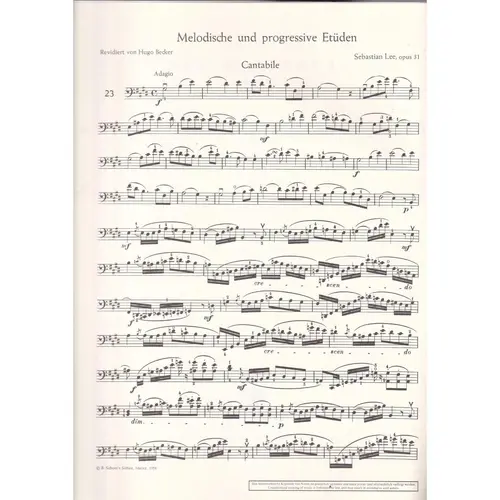 Melodische Und Progressive Etuden - Op.31 - Vol.2