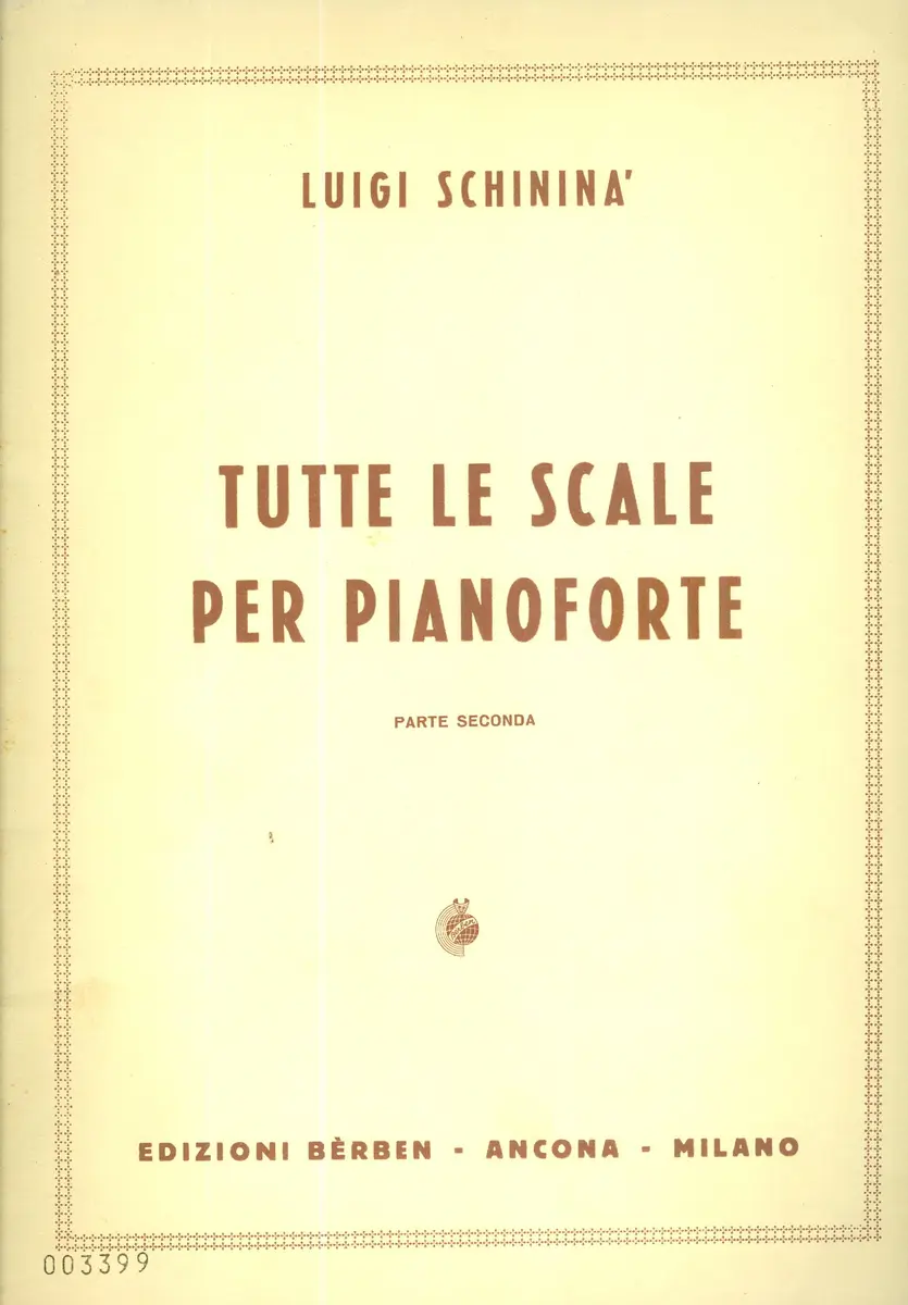 Tutte le scale per pianoforte - parte 1