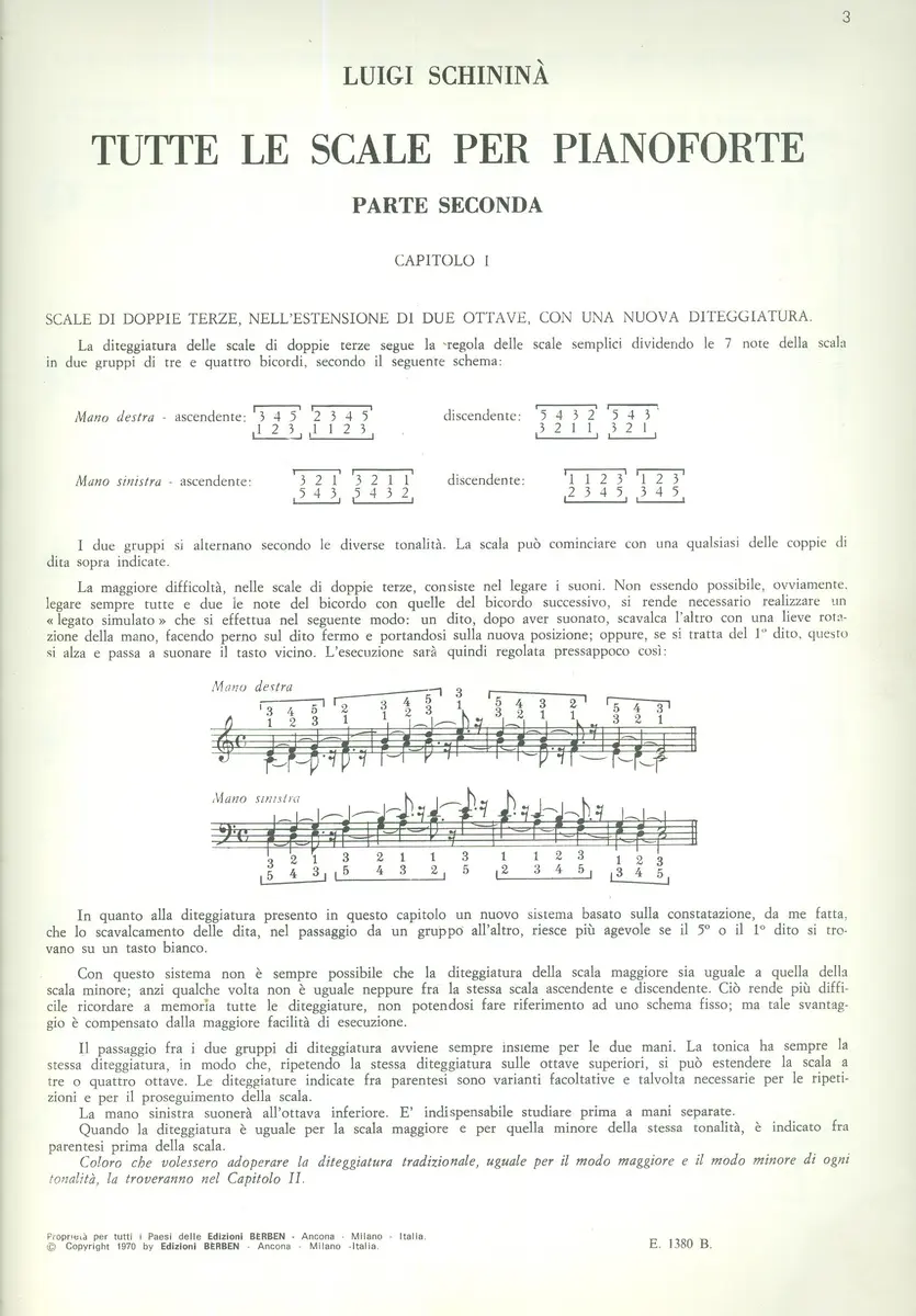 Tutte le scale per pianoforte - parte 1