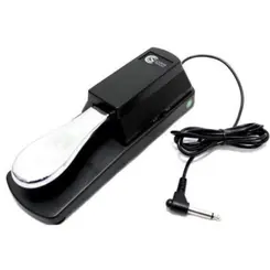 Pedal sustain para teclado Custom Sound CPS 4 Preto