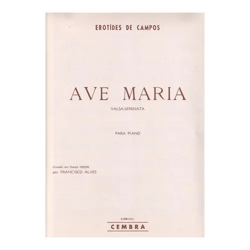 Ave Maria - Valsa Serenata
