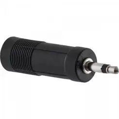 Adaptador P2 x P10 stereo pro Custom Sound CSHF 990 preto CS702