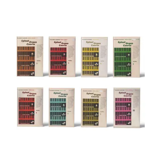 Kit Spinet Organ Course - Books 1 ao 8