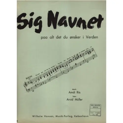 Sig Navnet  (Edição Antiga)