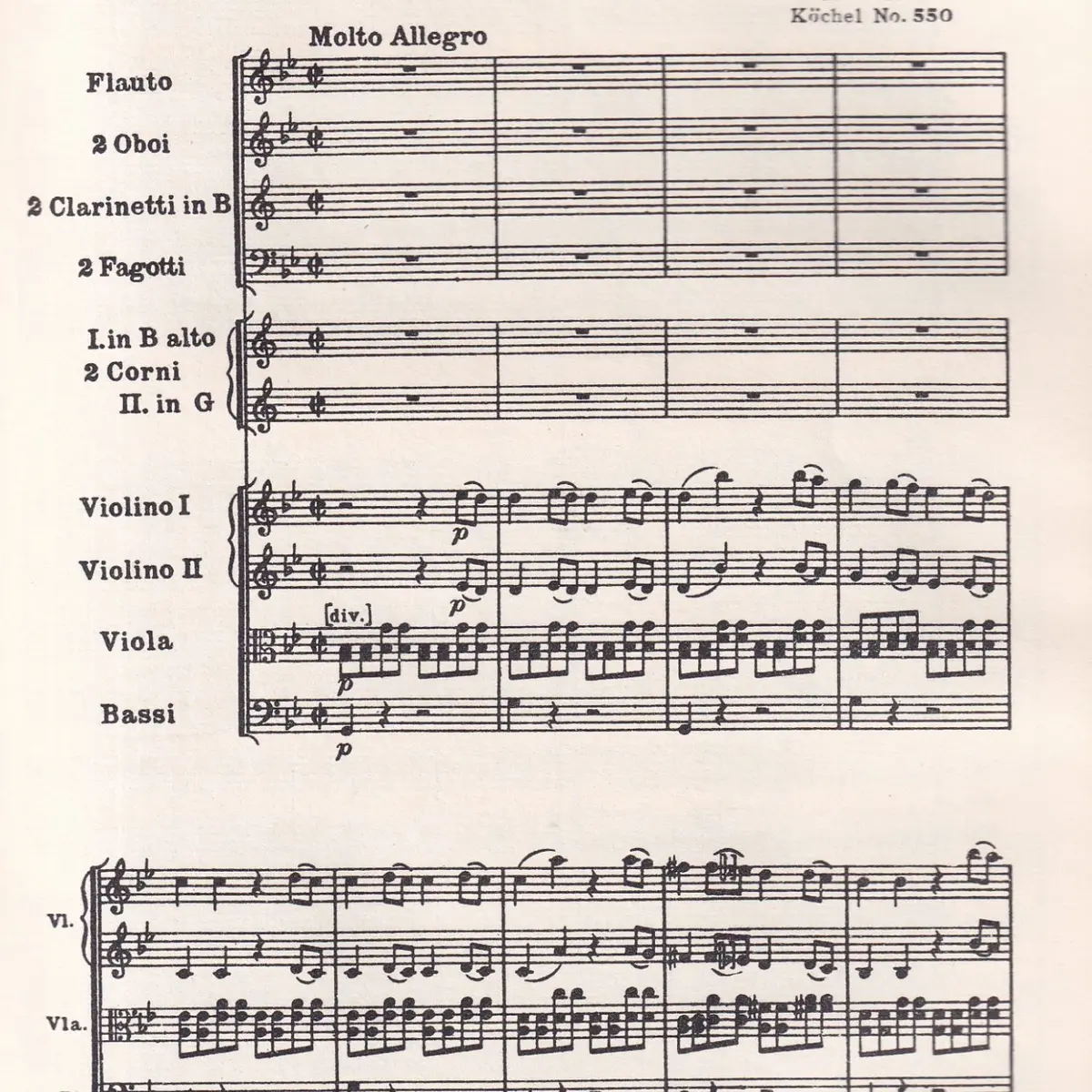 Symphony G Minor - Kv 550  (partitura de bolso)