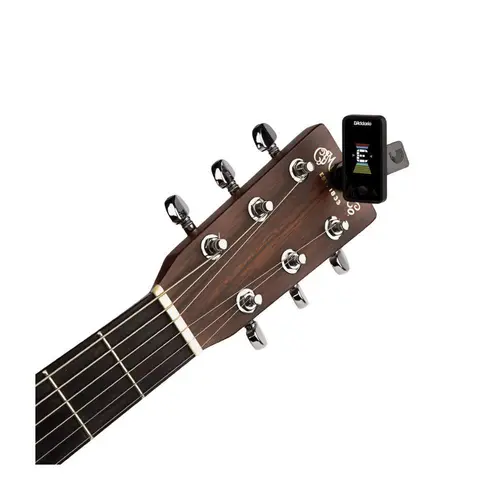 Afinador Cromático Preto D'Addario Eclipse PW-CT-17BK