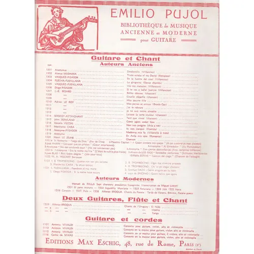 Fugue De La Sonate V Pour Violon