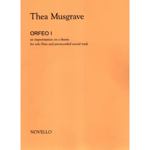 Orfeo I: An Improvisation On A Theme For Solo Flute An Pre-Recorded Sound Track