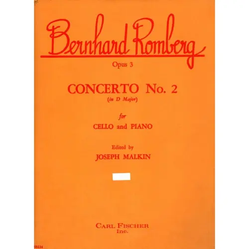 Concerto N.2 In D Major - Op.3